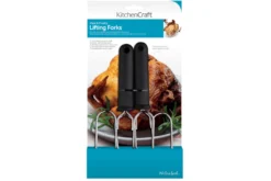 Set de 2 fourchettes à viande et volaille KitchenCraft en acier inoxydable