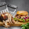 Set de 2 griffes à viande Gefu en acier inoxydable