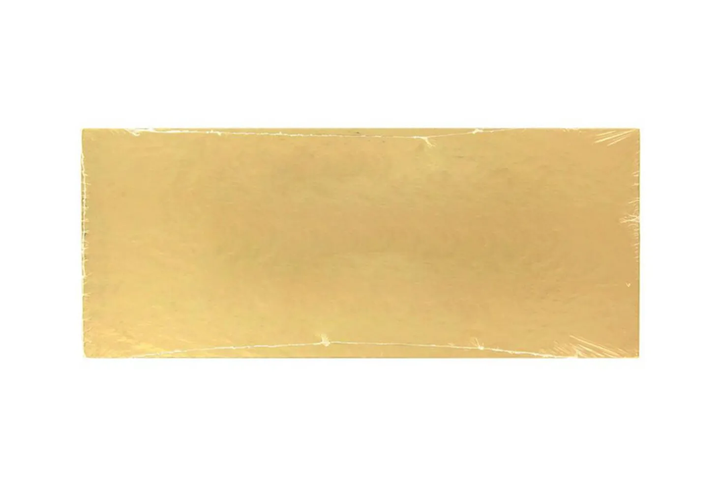 Set de 5 semelles à bûche or Patisdécor 29x10cm