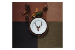 Set de table Asa Selection caramel en cuir végétal 46x33cm