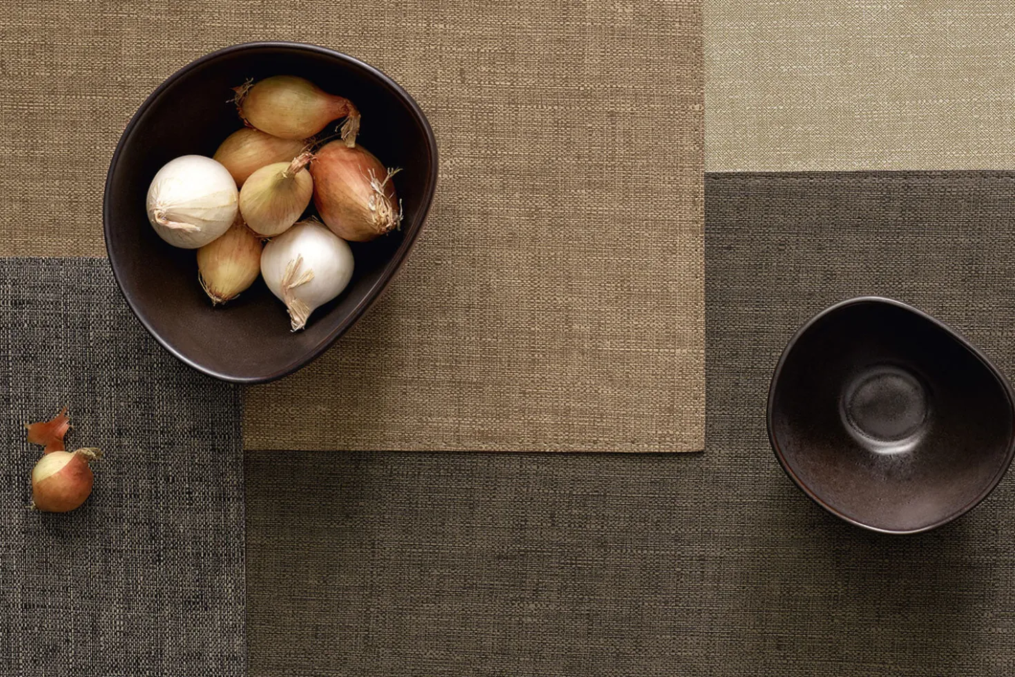 Set de table Asa Selection gris 46x33cm