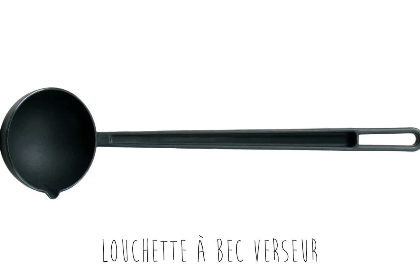 Set de 3 ustensiles à crêpes en synthétique