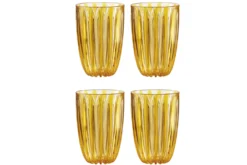 Set de 4 verres Guzzini Dolcevita en polymère biosourcé
