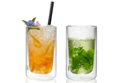 Set de 2 verres thermostatiques Gefu Mira faits main 350ml