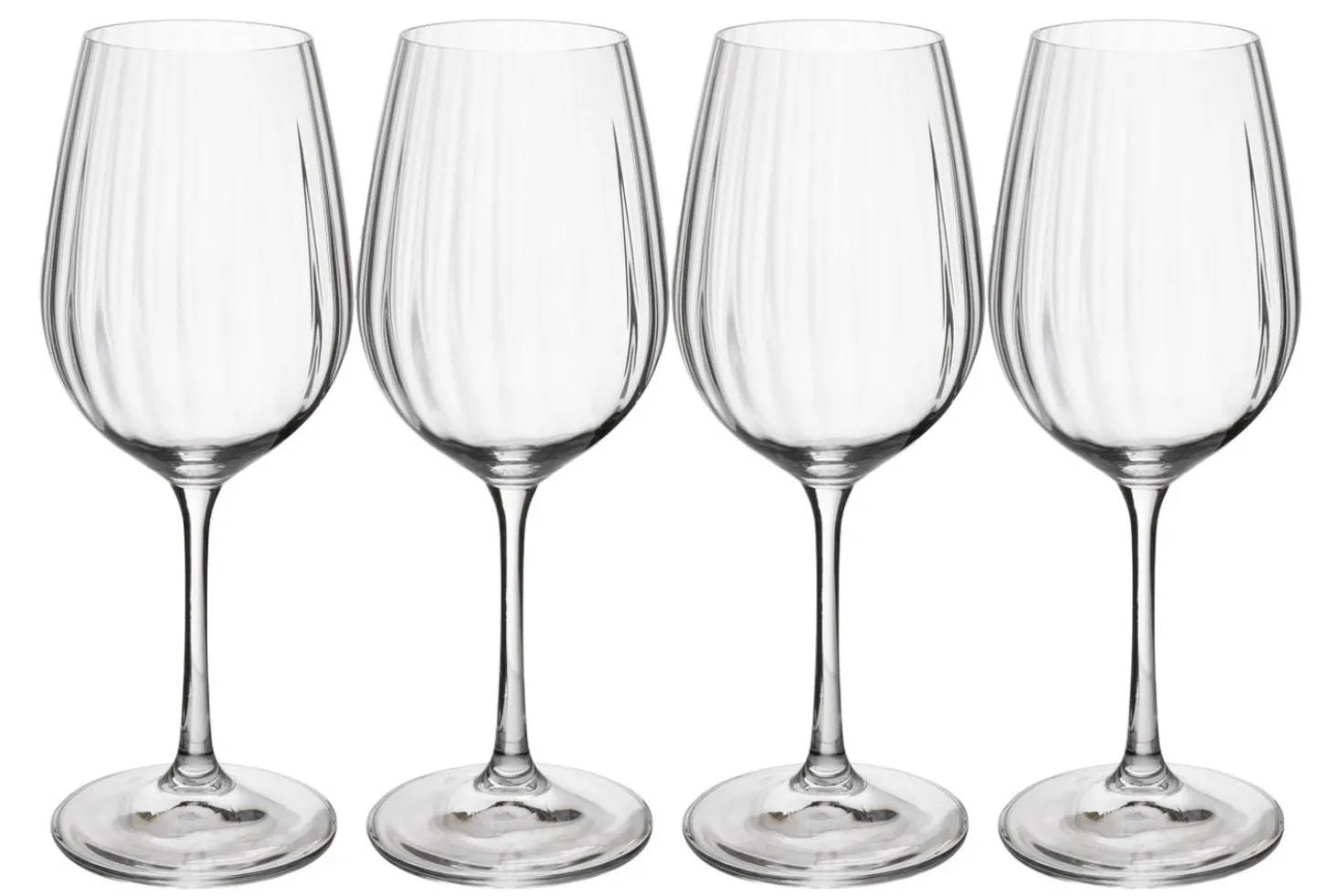 Set de 4 verres à vin blanc Mikasa Treviso en cristal 350ml