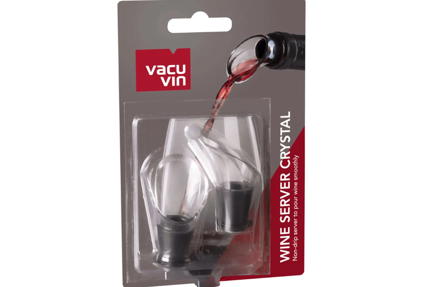 Set de 2 verseurs à vin Vacu Vin noir