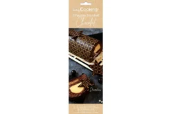 Set 2 feuilles transfert Scrapcooking Couture pour chocolat et bûche