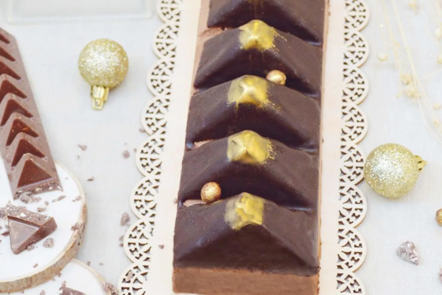 Set 2 moules à bûche Scrapcooking Royale 30cm