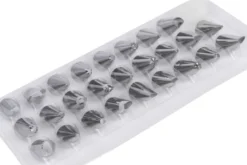 Set pâtissier Kitchencraft avec 26 douilles en acier inoxydable + poche à douille + adaptateur