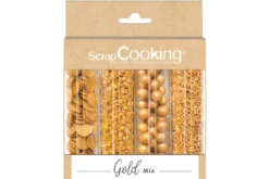 Set 4 tubes décors sucrés Scrapcooking Gold Mix - 62g