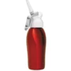 Siphon Liss à chantilly inox laqué rouge - 0.5l