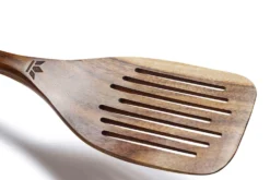 Spatule ajourée XL Dutchdeluxes bois d'acacia 34,5 x 9 cm