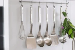 Spatule coudée Kitchen Aid tout en acier inoxydable