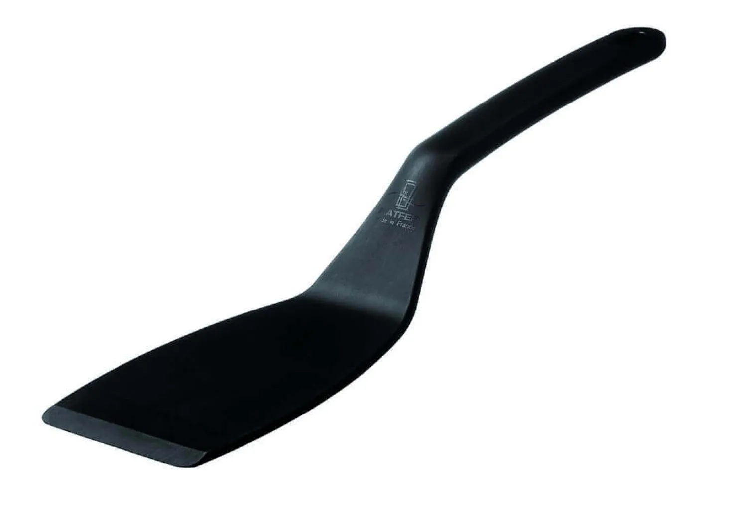 Spatule coudée MATFER Pelton Exoglass® noir