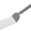 Spatule coudée perforée Rösle en acier inoxydable 32cm