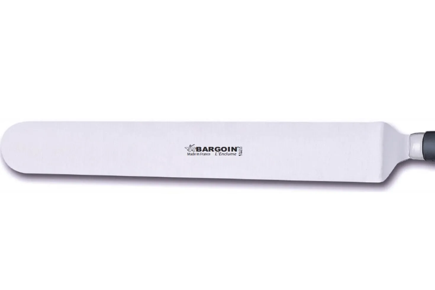 Spatule coudée professionnelle Bargoin 247-34F inox 34cm
