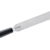 Spatule à dents Triangle inox flexible 25cm manche en green grip