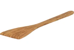 Spatule large biseautée Bérard faite main en olivier 30cm