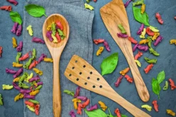Spatule large biseautée Bérard faite main en olivier 30cm