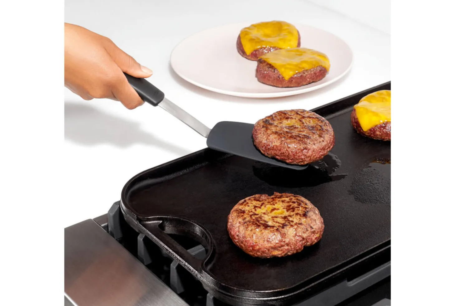 Spatule large flexible OXO en silicone