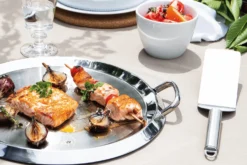 Spatule plancha Cristel POC en acier inoxydable