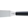 Spatule professionnelle Triangle flexible en inox forme évasée coudée 12cm