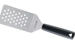 Spatule professionnelle Triangle flexible coudée perforée manche en green grip