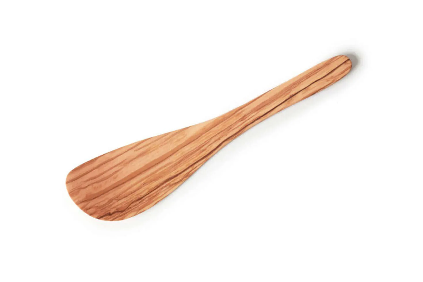 Spatule wok Bérard faite main en olivier 30cm