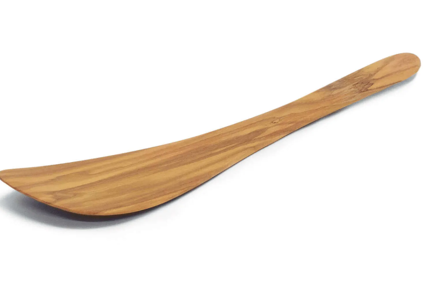 Spatule wok Bérard faite main en olivier 30cm