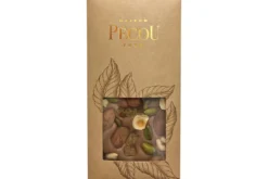 Tablette de chocolat lait Pécou La Charmeuse aux fruits secs - 100g