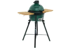 Tablettes latérales en bois d'acacia pour barbecue Big Green Egg MiniMax