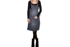 Tablier de barbecue DutchDeluxes en coton et cuir
