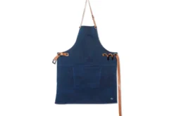 Tablier de barbecue DutchDeluxes en coton et cuir
