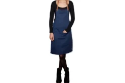 Tablier de barbecue DutchDeluxes en coton et cuir