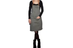 Tablier de barbecue DutchDeluxes en coton et cuir
