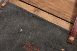 Tablier de cuisine Alaskan Maker N°325 vintage en coton