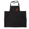 Tablier de cuisine noir réglable KAI SHUN logo brodé rouge