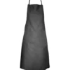 Tablier valet gris Matfer avec bavette et poche