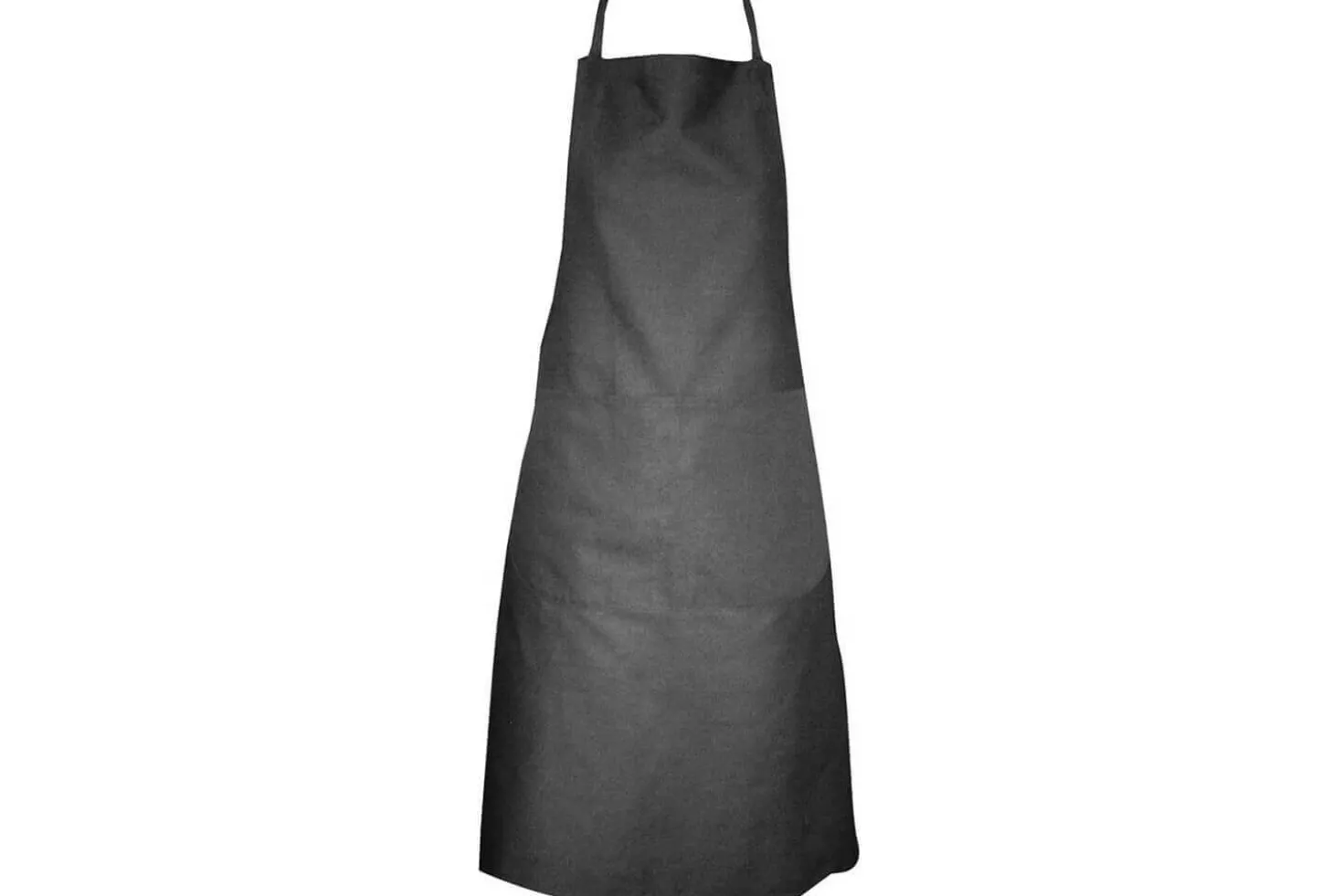 Tablier valet gris Matfer avec bavette et poche