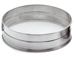 Tamis professionnel acier inox 25cm - maille inox 1.28mm