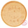 Tampon messages biscuit Scrapcooking personnalisable