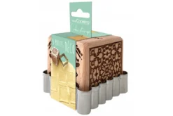 Tampon pour biscuits Scrapcooking en bois avec découpoir inox