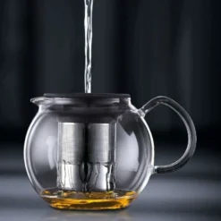Théière Bodum Assam à piston avec filtre inox - 1.5L 12 tasses