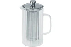 Théière Cristel Breakfast 1,2L en verre borosilicate avec filtre démontable