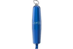 Tire-bouchon aluminium Lance coloris bleu fabriqué en France