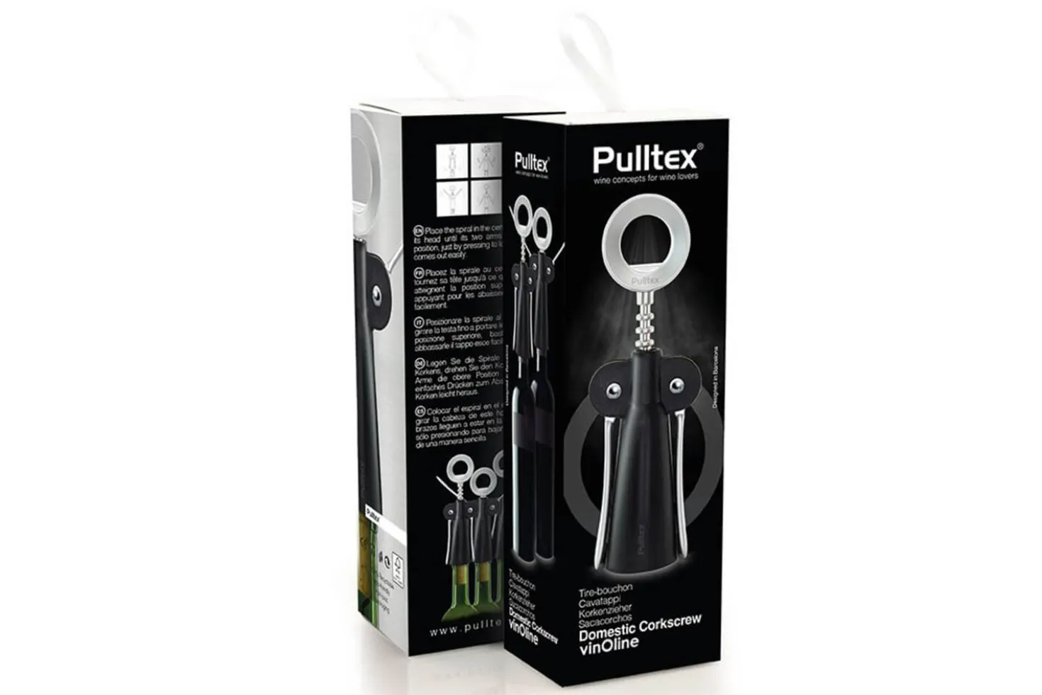 Tire-bouchon à leviers Pulltex vinOline