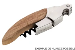 Tire-bouchon sommelier Ligne W Origine manche en chêne finition bois