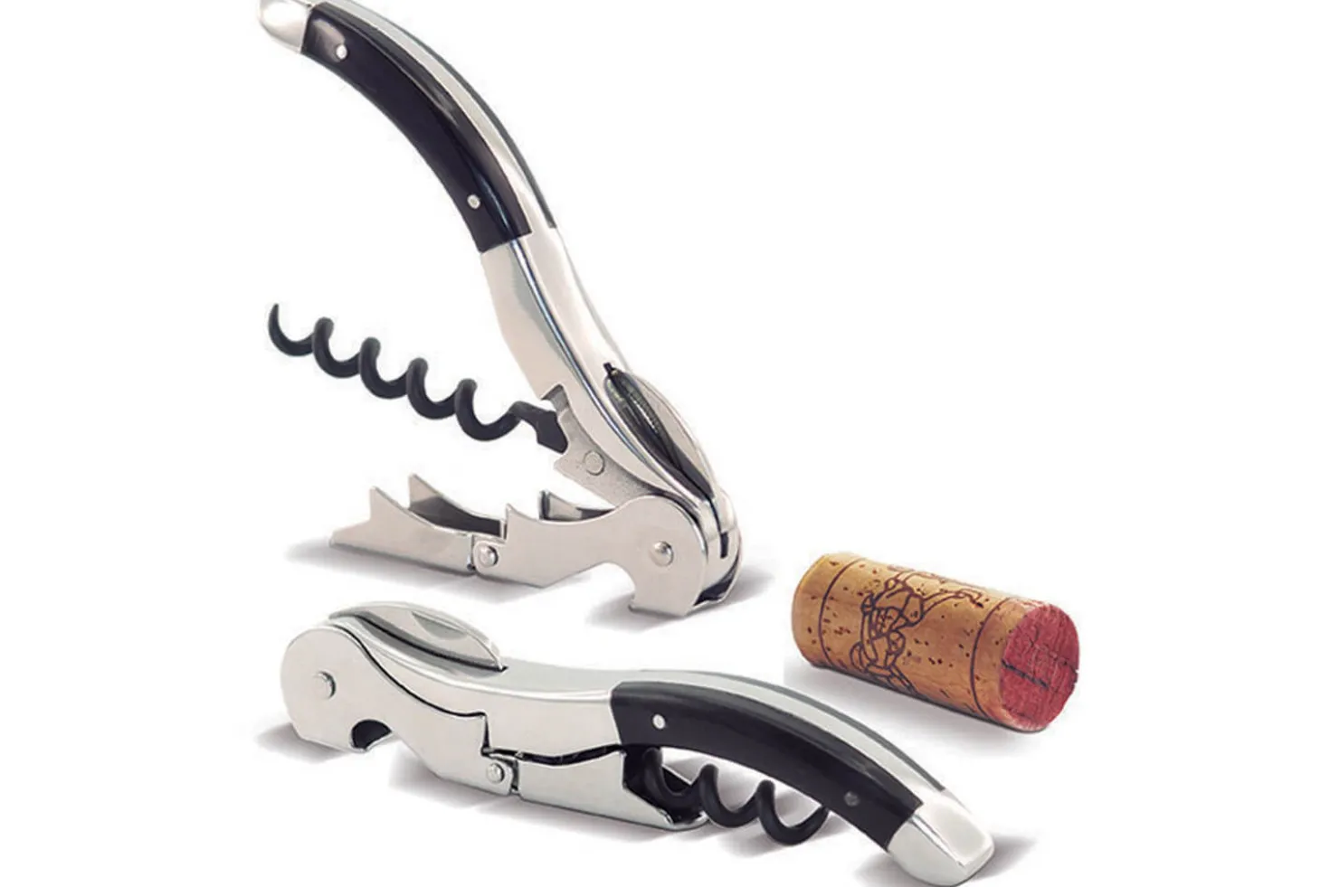 Tire bouchon sommelier Pulltex Pulltap's Cordoba + étui cuir offert