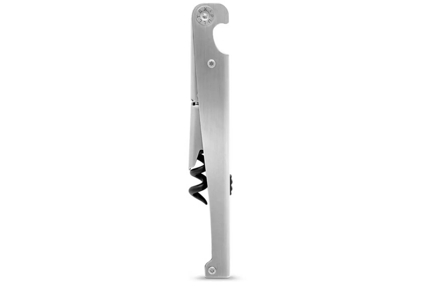 Tire-bouchon sommelier Pulltex Quadratt en acier inoxydable