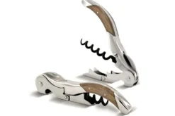 Tire bouchon sommelier Pulltex Pulltap's Toledo bois + étui cuir offert
